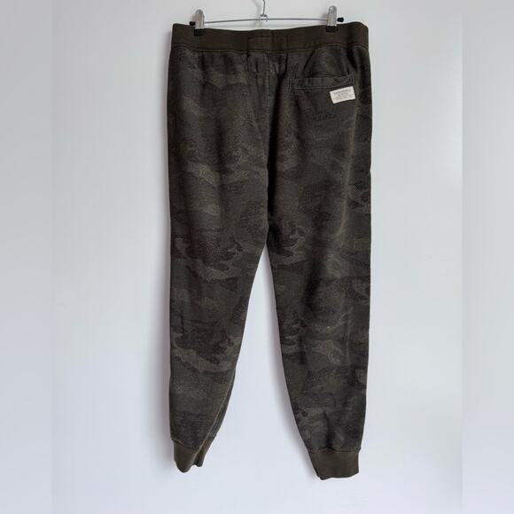 Abercrombie & Fitch Camo‎ Joggers women’s medium pockets drawstring gorpcore - Picture 5 of 10